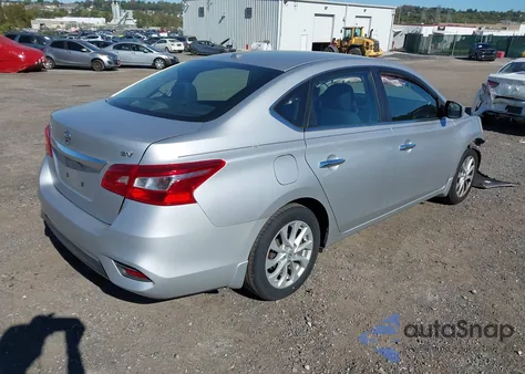 2019 Nissan Sentra Sv z USA, uszkodzony, nr VIN 3N1AB7AP2KY407235